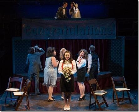 Garret Lutz, Teresa LaGamba, Aja Wiltshire, Sarah Bockel, Joe Capstick and Kelley Abell star in Haven Theatre's Review: The Wedding Singer (Haven Theatre)