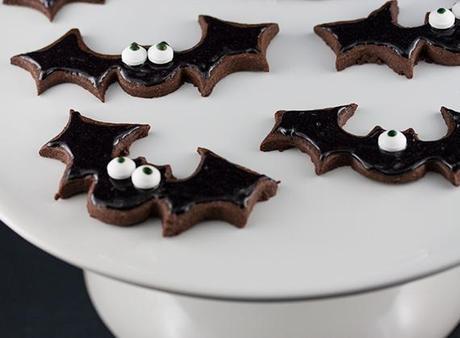 halloween bat cookies