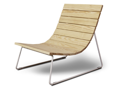 Council Design Plank Lounger