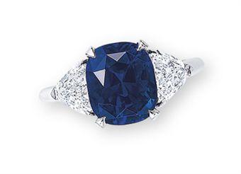 Mauboussin Sapphire and Diamond Ring