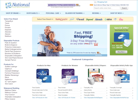 National Incontinence New Homepage