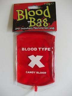 Halloween Candy Blood Bag (Poundworld) Review