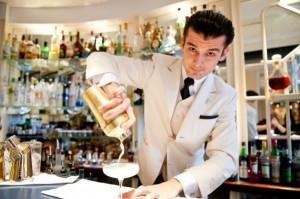 The amercan bar bartender