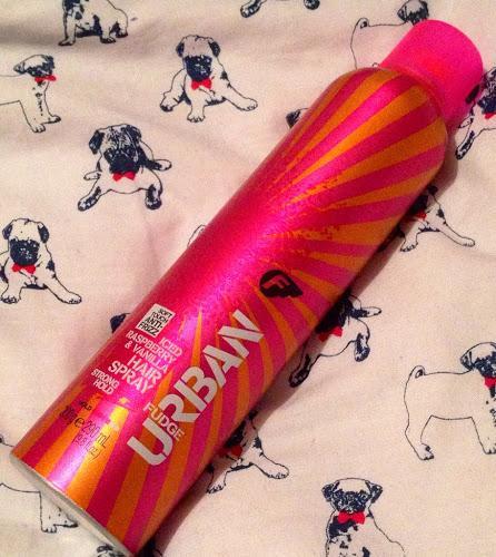 REVIEW: Fudge Urban Iced Raspberry & Vanilla Hairspray