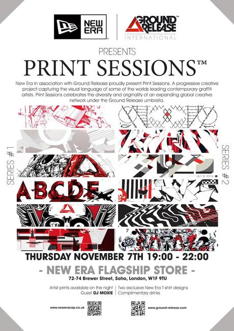 FLYER New Era x Ground Release Present Print Sessions