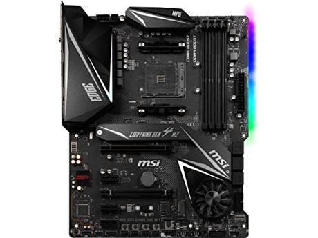 MSI MPG X570 GAMING EDGE WIFI Motherboard (AMD AM4, DDR4, PCIe 4.0, SATA 6Gb/s, M.2, USB 3.2 Gen 2, AC Wi-Fi 5, HDMI, ATX)