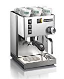 Rancilio Silvia Espresso Machine with Iron Frame and Stainless Steel Side Panels, 11.4 by 13.4-Inch