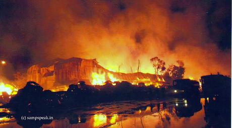 fire damage to property - Negligence Vs Act of God peril !!