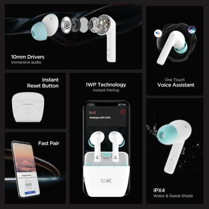 boAt Airdopes 601 TWS earphones with ANC, Voice Assistant Support launched in India: Price, Specifications