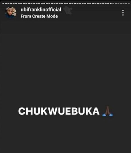 Ubi Franklin Reacts As His Babymama, Sandra Iheuwa’s Marriage Pack Up After 5 Months