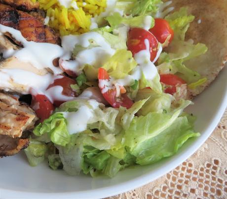 Chicken and Rice, street cart style