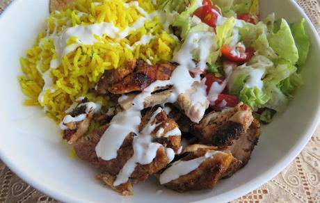 Chicken and Rice, street cart style