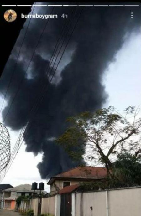 Nigerian Musician, Burna Boy Demands End To Soot Pollution In Rivers State Nigerian Musician, Burna Boy Demands End To Soot Pollution In Rivers State