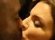 Kanye West Julia Kiss Public (Photos)