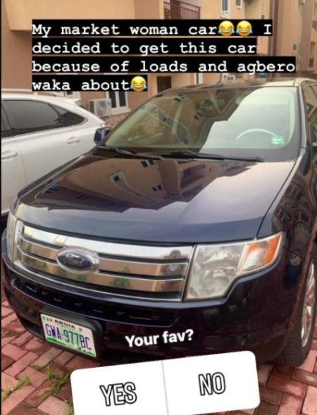 Nini Showcases Seven Cars She Acquired Before BBNaija (Photos) Nini Showcases Seven Cars She Acquired Before BBNaija (Photos)