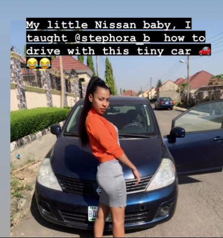 Nini Showcases Seven Cars She Acquired Before BBNaija (Photos) Nini Showcases Seven Cars She Acquired Before BBNaija (Photos)