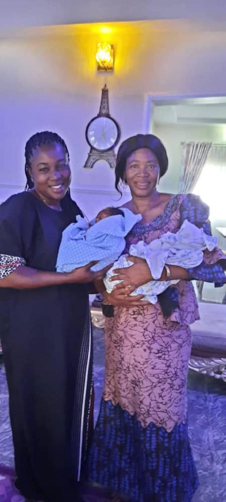 Wow! 51-Year-Old Nigerian Woman Gives Birth To Twins After Over 20 Years Of Waiting