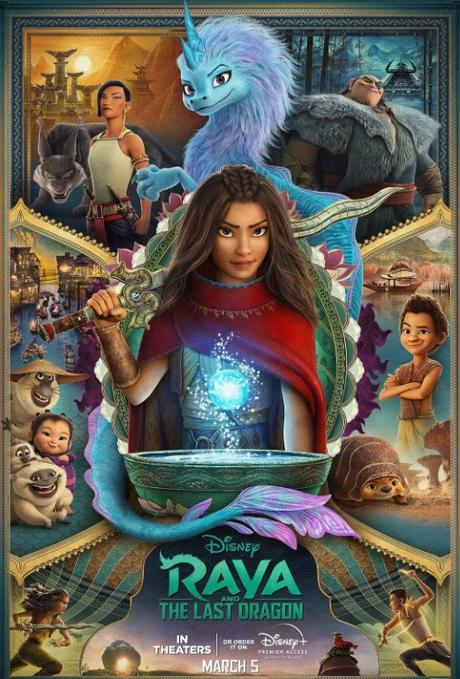 ABC Film Challenge – Catch-Up 2021 – Q – Raya and the Last Dragon (2021) Movie Review ‘Magical Family Adventure’