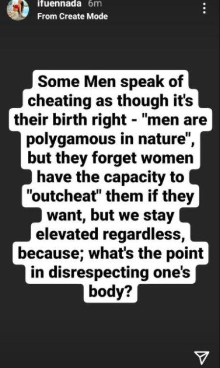 Some Men Speak Of Cheating As Though It’s Their Birthright But They Forget Women Have The Power To Outcheat Them