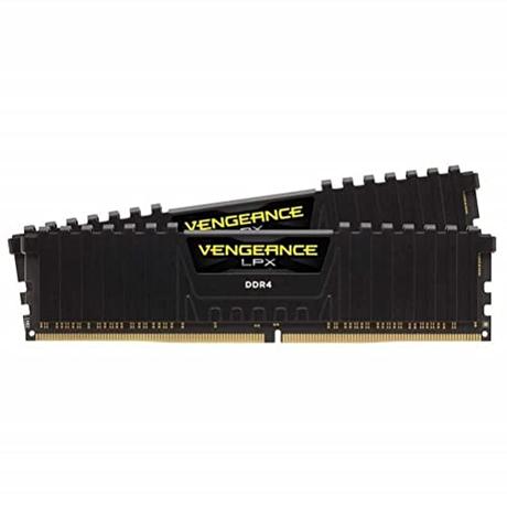 Corsair Vengeance LPX 32GB (2 x 16GB) DDR4 DRAM 3600MHz C18 AMD Ryzen Memory Kit - Black