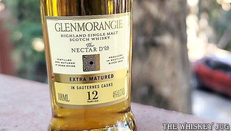 Glenmorangie Nectar D'Or 12 Years Label