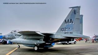 WOWC,  McDonnell Douglas F-15A Eagle 77-102 Mass ANG,