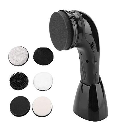 Shoe Polisher USB Rechargeable Electric Shoe Brush Handheld Multifunctional Leather Shoes Polisher Home Leather Care Device