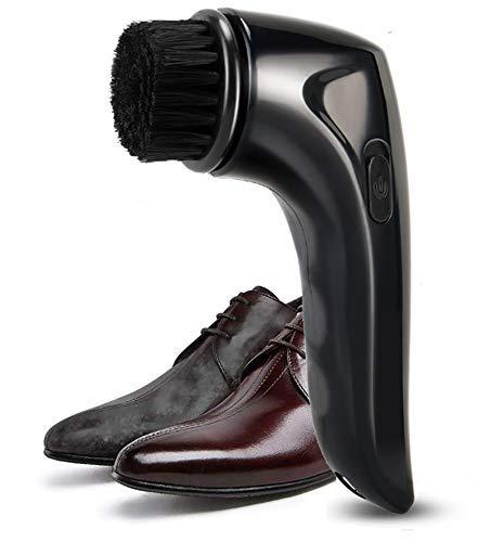 Electric Shoe Shine Care Kit,Shoe Polisher Brush Shoe Shiner Dust Cleaner Portable Wireless Leather Care Kit for Shoes, Bags, Sofa