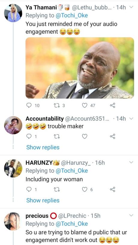 After His Marriage Proposal Humiliation, BBN’s Tochi Advises Others