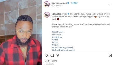 This Year, Fake People Will Die On Top My Matter This Year, Fake People Will Die On Top My Matter