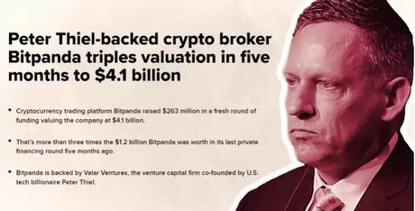 Peter Thiel's Valar Ventures sponsored one noteworthy financing effort Peter Thiel's Valar Ventures sponsored one noteworthy financing effort