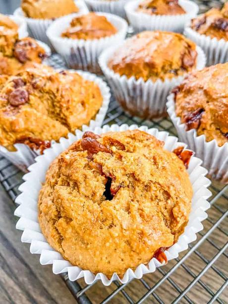Peanut Butter Muffins Recipe (With Chocolate Chips!)