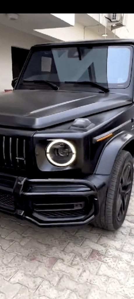 Cubana Chiefpriest Buys Wife A Brand New Mercedes-Benz G-class Worth Millions of Naira As Birthday Gift (Video)