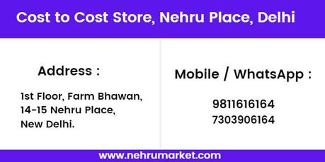 Cost to Cost Address and mobile no