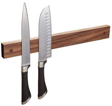 Best magnetic knife strip- Woodsom Wooden Knife Bar