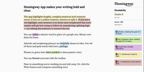 8 Best Grammar Checker Tools to Improve Your Writing Hemingway editor
