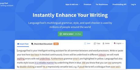 8 Best Grammar Checker Tools to Improve Your Writing Language Tool
