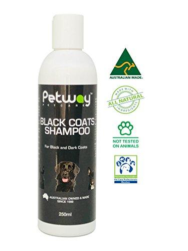 Petway Petcare Black Coat Shampoo, Natural...