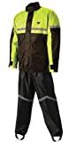 Nelson-Rigg SR-6000-HVY-04 Stormrider Rain Suit (Black/High Visibility Yellow, X-Large)