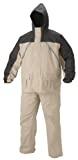 Coleman .20mm PVC/Nylon Rain Suit,Black/Tan,Medium