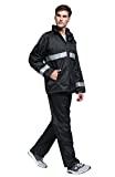 Maiyu Motorcycle Rain Suit Waterproof Rain Jacket and Pants Set 2 Piece Rain Gear For Adult