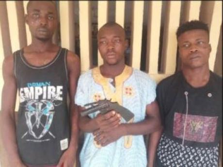 Three Young Armed Robbers Arrested In Bayelsa State (Photo)