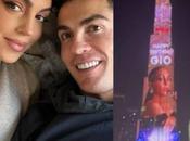 Ronaldo Celebrates Girlfriend’s Birthday Special Way, Lights Dubai Skyline With Images (Video)