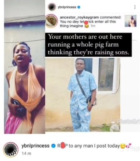 Singer Temmie Ovwasa Attacks Man Who Left Distasteful Comment On Her Instagram Page