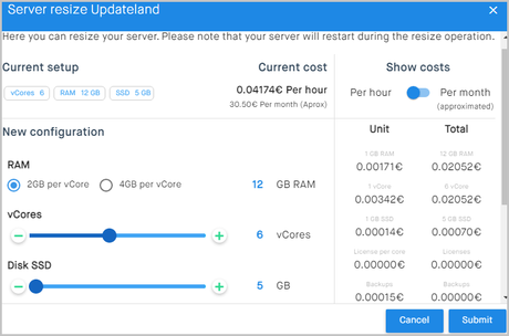 Clouding Review: Is It The Best VPS Host? Clouding.io spec customization