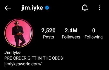 Why I Don’t Follow Any Account On Instagram – Nigerian Actor, Jim Iyke Opens Up