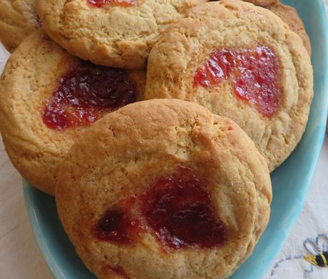 Jam Filled Drop Cookies