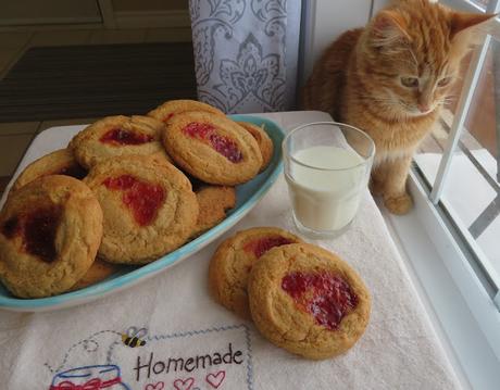 Jam Filled Drop Cookies