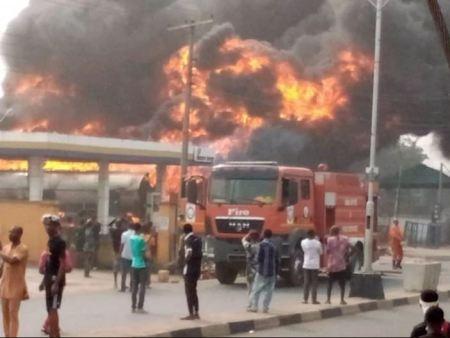 Filling Station Razed As Tanker Explodes In Abia