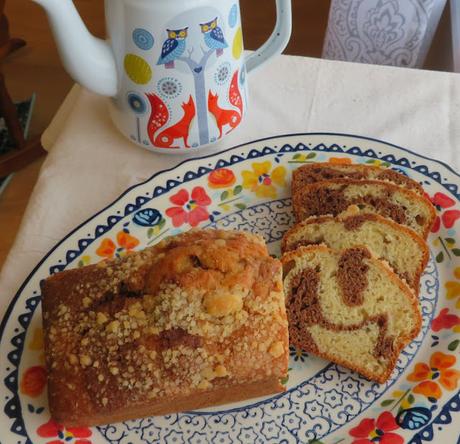 Cinnamon Swirl Sour Cream Loaf Cake